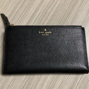 Large black Kate Spade Wallet. Final Price